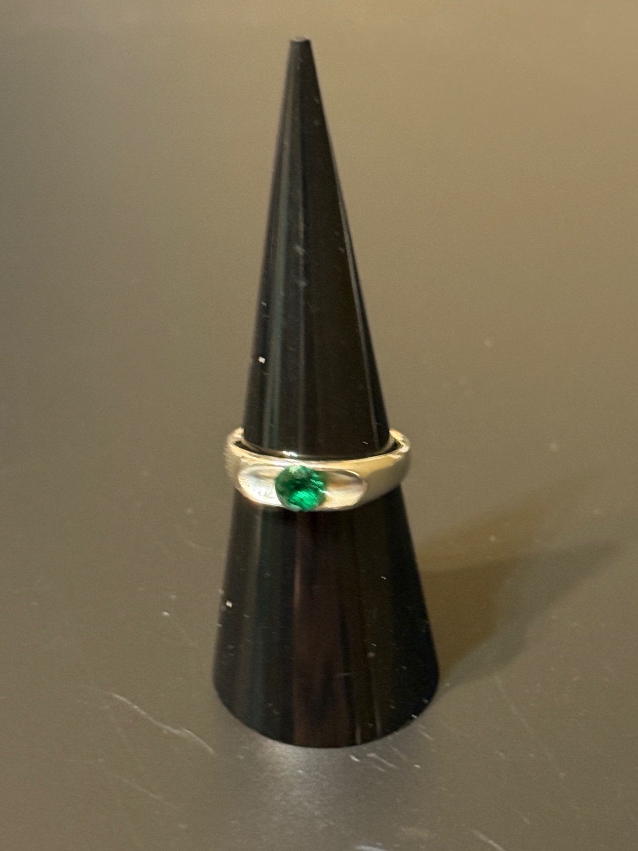 Signet Style Ring with Stone