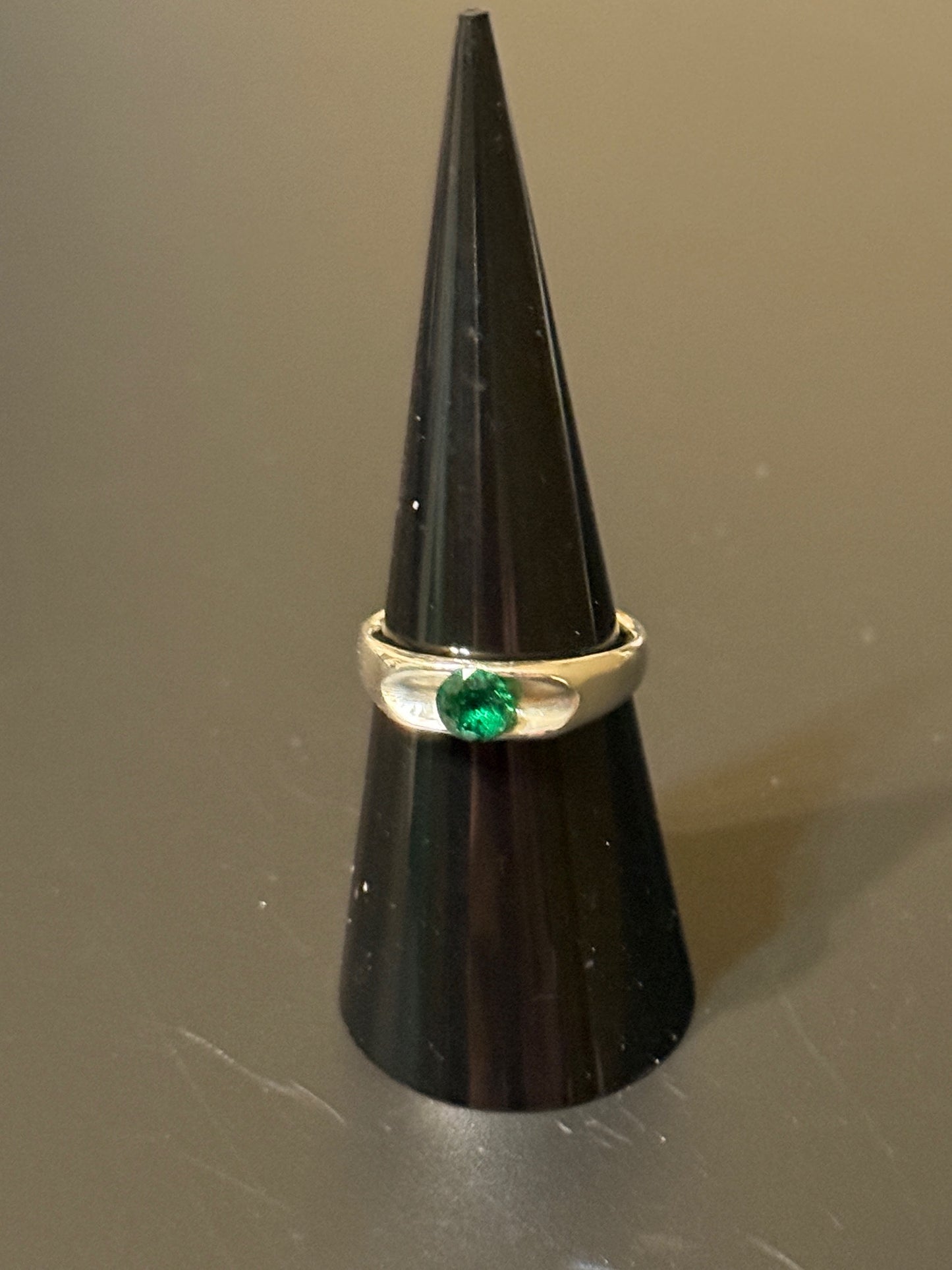 Signet Style Ring with Stone