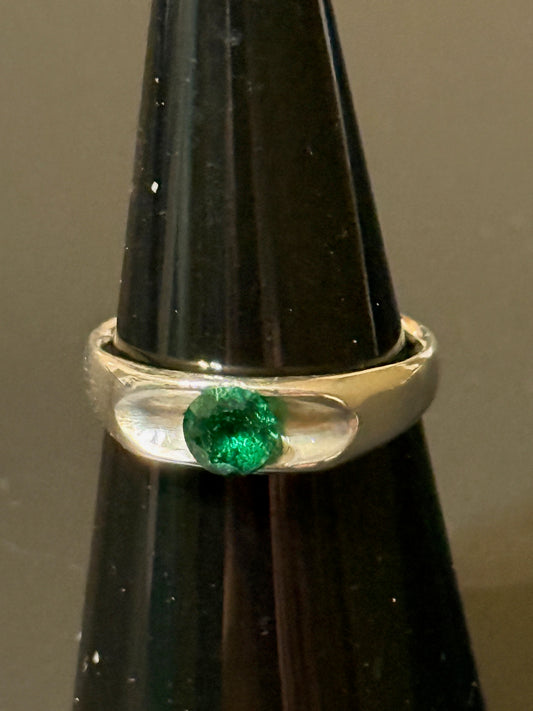 Signet Style Ring with Stone