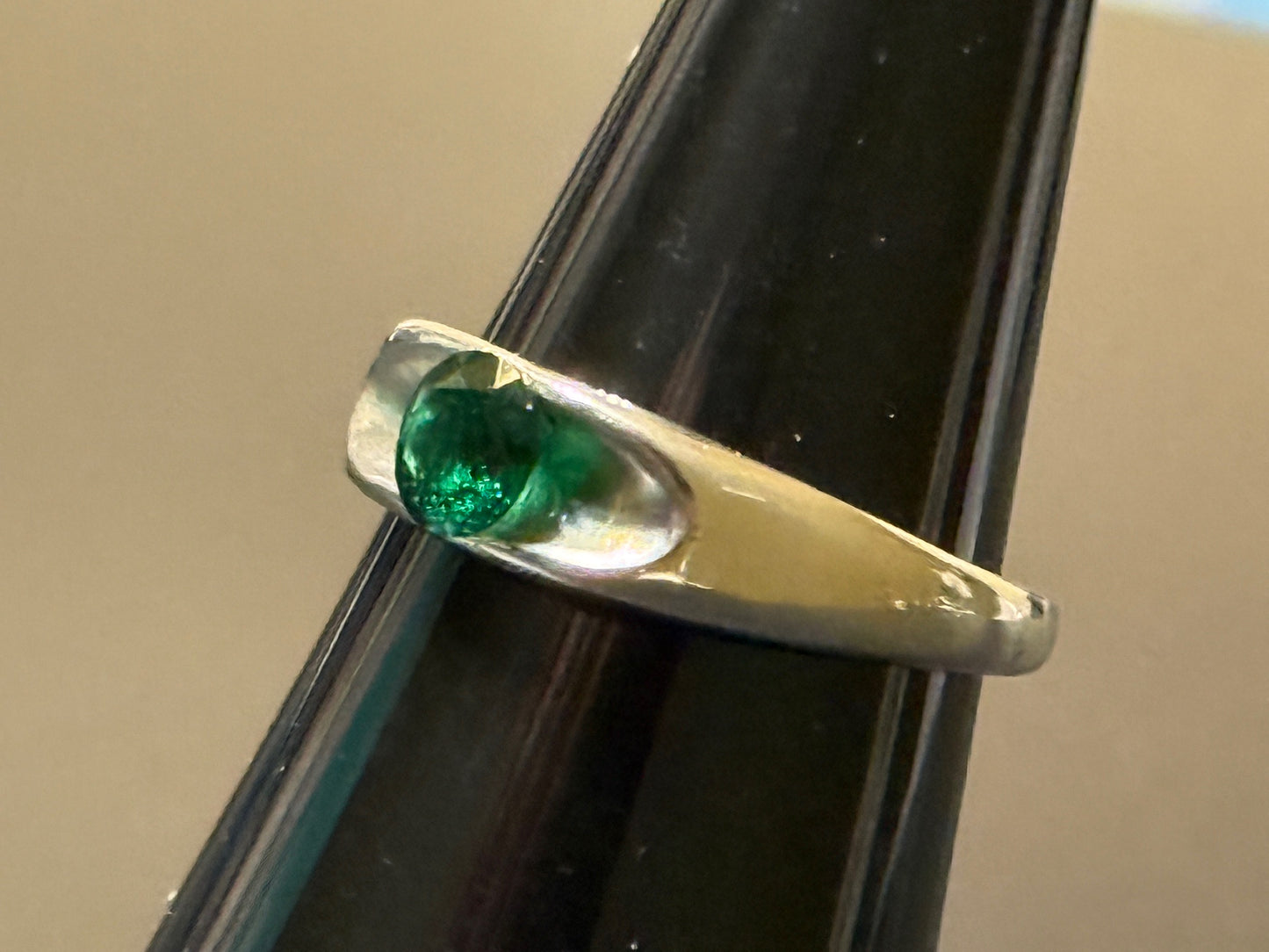 Signet Style Ring with Stone