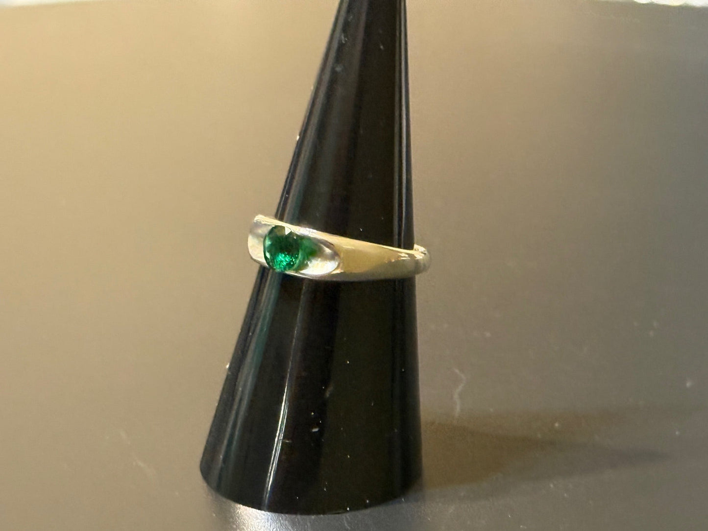 Signet Style Ring with Stone