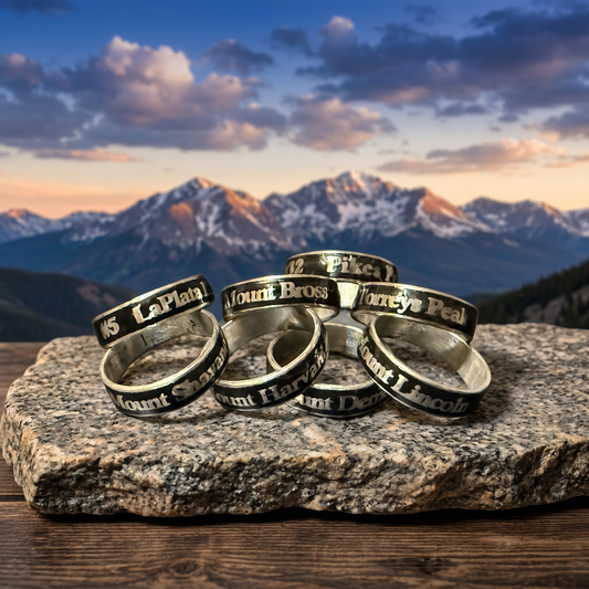 14er Summit Band Rings