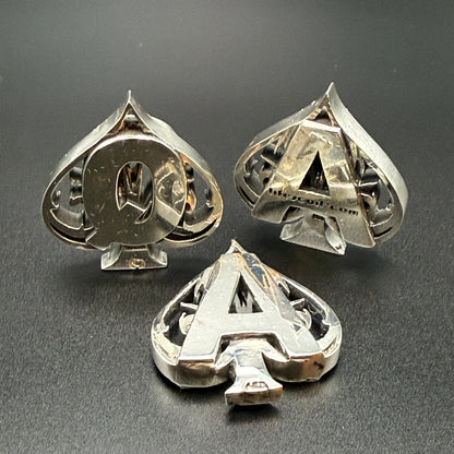 Favorite card and hand card protectors made from more than an ounce of solid sterling silver