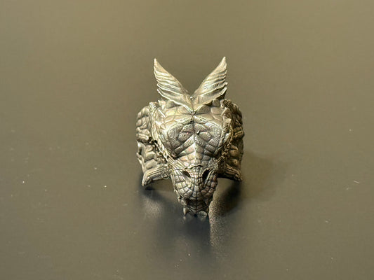 Solid Silver Dragon