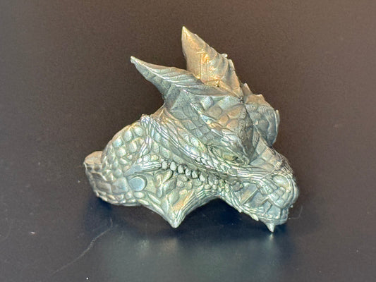 Solid Silver Dragon
