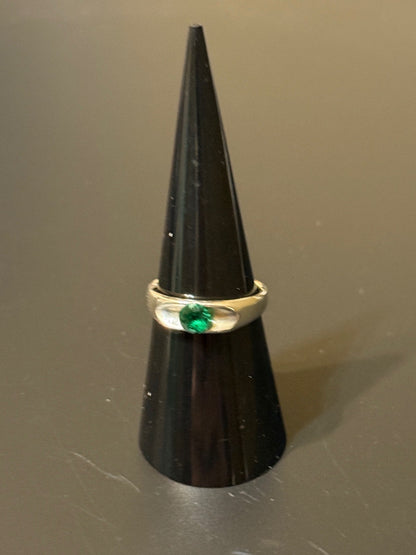 Signet Style Ring with Stone