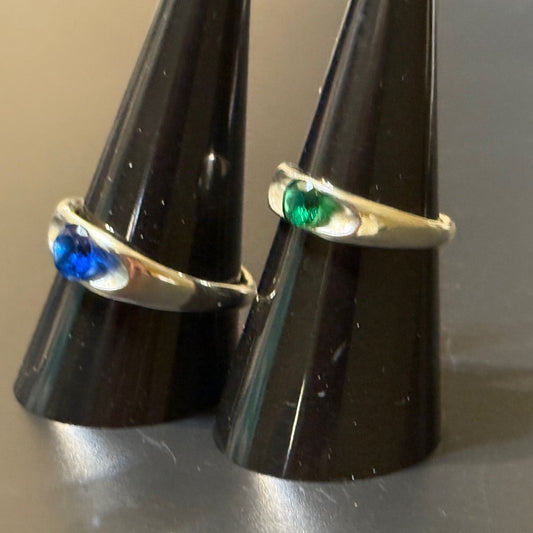 Signet Style Ring with Stone