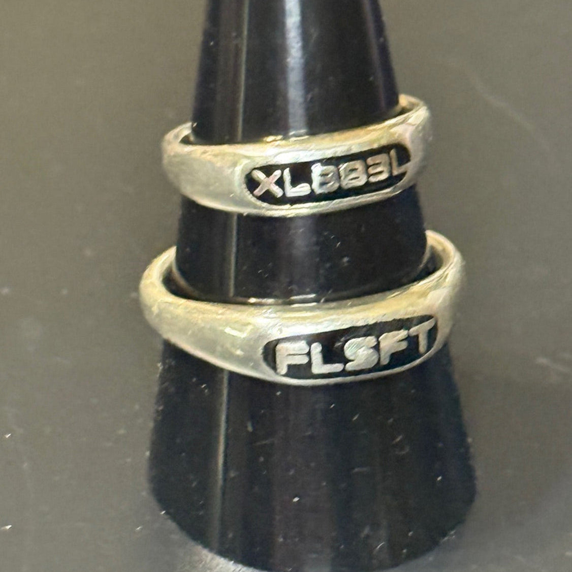 Signet Ring with Embedded Text