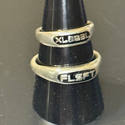 Signet Ring with Embedded Text