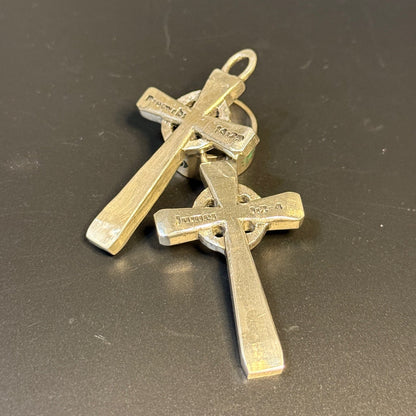 Custom Silver Saxon Cross